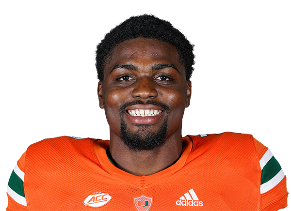 Tyrique Stevenson  CB  Miami (FL) | NFL Draft 2023 Souting Report - Portrait Image