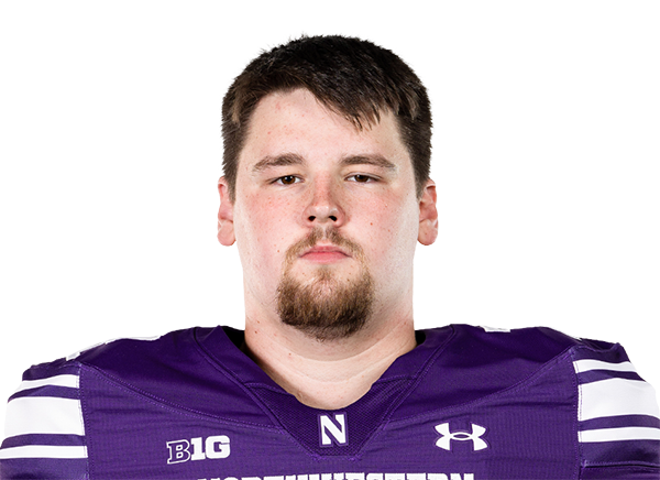 Caleb Tiernan  OT  Northwestern | NFL Draft 2026 Souting Report - Portrait Image