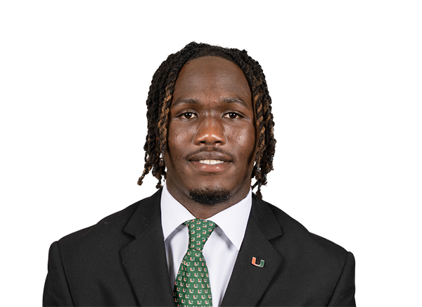 Chris Johnson Jr.  RB  Miami | NFL Draft 2026 Souting Report - Portrait Image