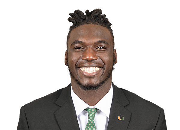 James Williams  LB  Miami (FL) | NFL Draft 2024 Souting Report - Portrait Image