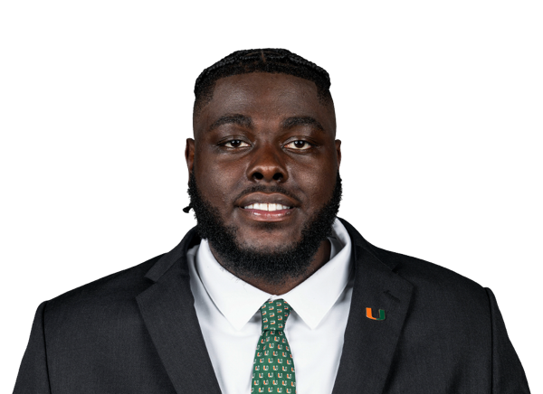 Markel Bell  OT  Miami | NFL Draft 2026 Souting Report - Portrait Image