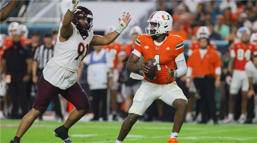 Heisman Trophy Race Heats Up- Miami's Ward Leads Two-Way Star Hunter in Epic Battle